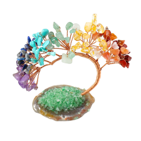 Money Tree Manufacturer - Wholesale Natural Stone Feng Shui Seven Chakra Phoenix Tail
