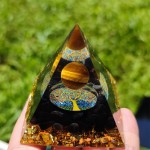 水晶工艺品生产厂家-批发手工奥根金字塔灵性疗愈水晶