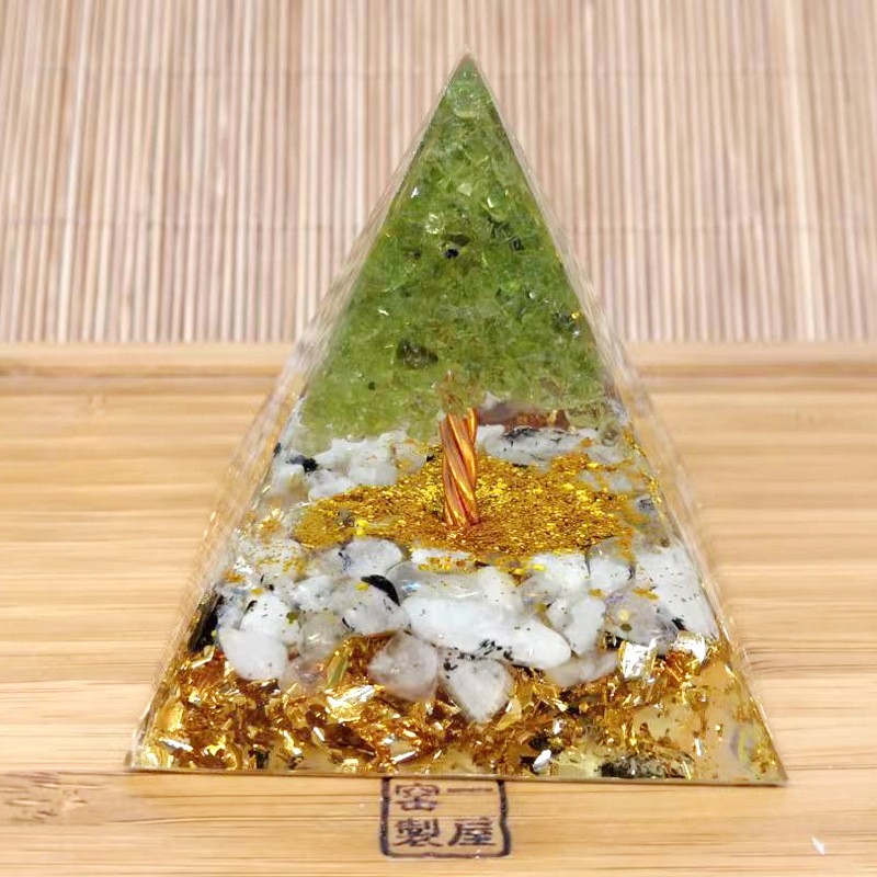 Energy Pyramid Manufacturer - Natural Crystal Tree of Life Energy Pyramid Healing Gem