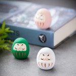 Daruma Doll Manufacturer - Japanese ZAKKA Colorful Cartoon Ceramic Ornament Home Decor