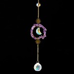 Sun Catcher Supplier - Natural Handmade Rose Quartz Chips Wind Chimes Crystal
