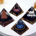 奥根金字塔工厂-天然灵性5cm 6cm奥根金字塔疗愈风水