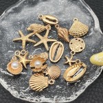 合金饰品工厂-KC镀金混合16款首饰制作饰品