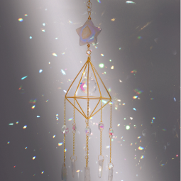 Handmade Wind Chime Manufacturer - Wholesale Gemstone Natural Crystal Hanging Sun Catcher