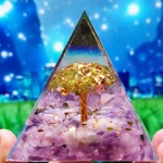 奥根金字塔工厂-天然能量水晶金字塔奥根冥想疗愈石