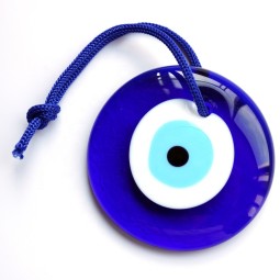 Evil Eye Accessories Factory - 5cm Turkey Blue Eyes Glazed Glass Devil's Eyes Pendant