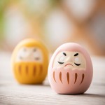 Daruma Doll Manufacturer - Japanese ZAKKA Colorful Cartoon Ceramic Ornament Home Decor