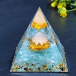 灵性金字塔生产厂家-5-6cm能量奥根金字塔水晶宝石风水