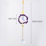 Sun Catcher Supplier - Natural Handmade Rose Quartz Chips Wind Chimes Crystal