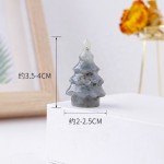 Gemstone Carving Supplier - Wholesale Hand Carved Christmas Tree Crystal Decoration