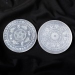 石膏板供应商-定制批发天然石膏充电板圆形板
