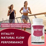 Beet Root Capsules Manufacturer - 60 Count for Immune & Muscle Support