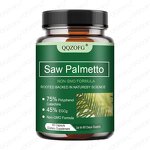 Saw Palmetto Extract Capsules Manufacturer - 500mg for Prostate Health, 60 Capsules 30-Day Supply