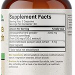 Ashwagandha Capsule Manufacturer - OEM Health Supplement with Black Pepper Seed