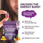 Lion's Mane Reishi Mushroom Gummies Manufacturer - Private Label Organic Nootropic Brain Supplements for Memory & Immune Support