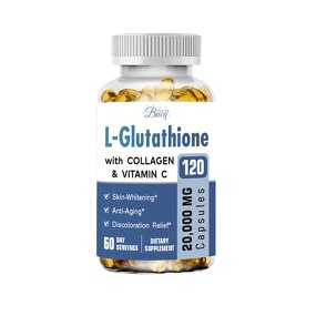 L-glutathione Capsules Manufacturer - Private Label Collagen Vitamin C E Supplement for Adults