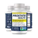 Prostate Health Dietary Capsules for Men - Vitamin D3 & Mineral Compound Formula