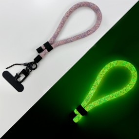 Phone Lanyard Factory - 10mm Night Glow Nylon Wrist Strap