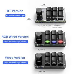 Macro Keyboard Supplier - 3 Key Copy Paste Photoshop Mechanical