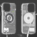 Phone Case Manufacturer - Retro CD Laser Magnetic Ring Shockproof Cover