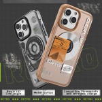 Phone Case Manufacturer - Retro CD Laser Magnetic Ring Shockproof Cover