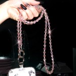 Phone Lanyard Supplier - Luxury Crystal Flower Ball Beaded Chain