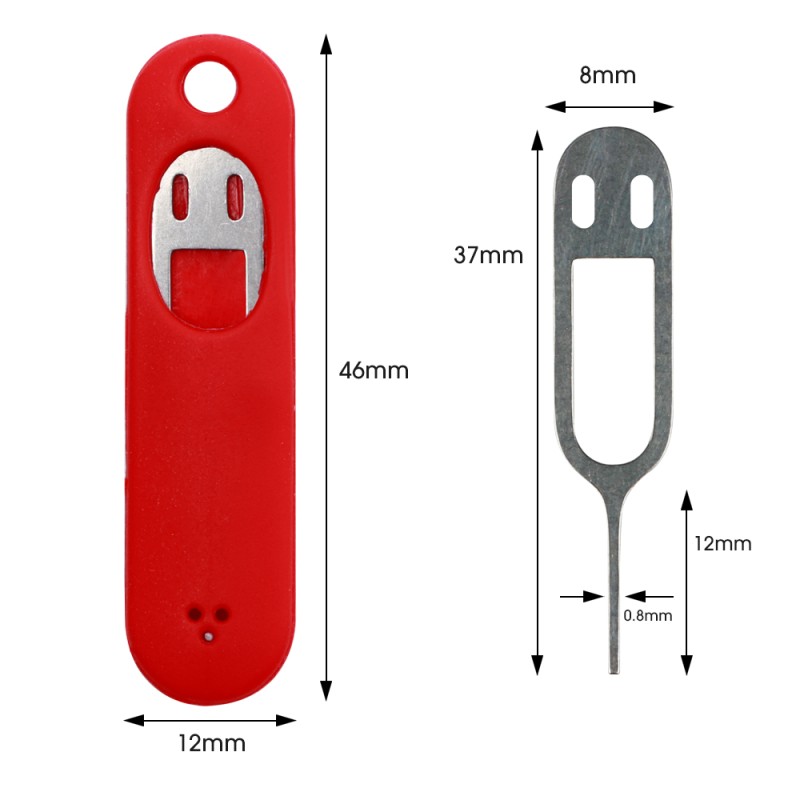 SIM Card Tool Supplier - Removal Needle Keychain Ejecter Pin