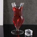 鸡尾酒杯供应商 - 女性身体造型葡萄酒香槟杯