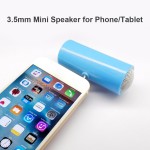有线音箱供应商 - 迷你便携3.5mm插头音箱