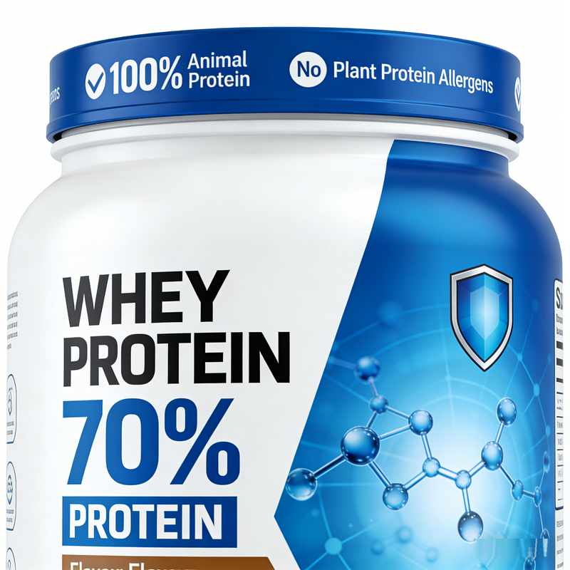 Blueberry Yogurt Whey Protein Powder Manufacturer - 100% Animal Protein, FOS Prebiotic, No Plant Allergens