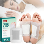 Bamboo Charcoal Detox Foot Patch for Varicose Veins & Pain Relief - Wormwood Slimming Care