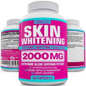 Skin Whitening Gummies Manufacturer - 2000mg Vegan Collagen, Private Label & OEM
