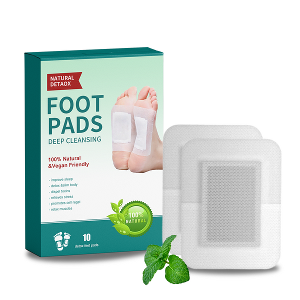 Bamboo Charcoal Detox Foot Patch for Varicose Veins & Pain Relief - Wormwood Slimming Care