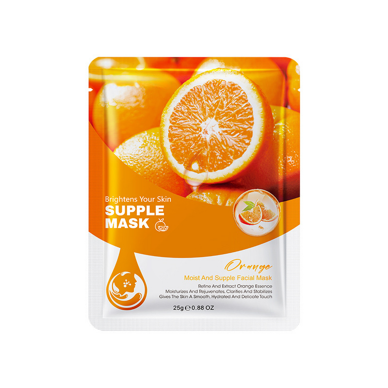 Orange Mask - Whitening Facial Mask for Skin Soothing and Nourishing