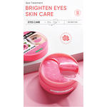 Vegan Cooling Hydrogel Eye Mask Patches Manufacturer - Centella Retinol Collagen ROSE 30 Pairs