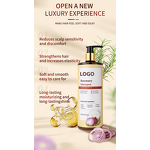 Vegan Cream Shampoo Manufacturer - Sulfate-Free with Rosemary Oil for Hair Thickening & Moisturizing 500ml