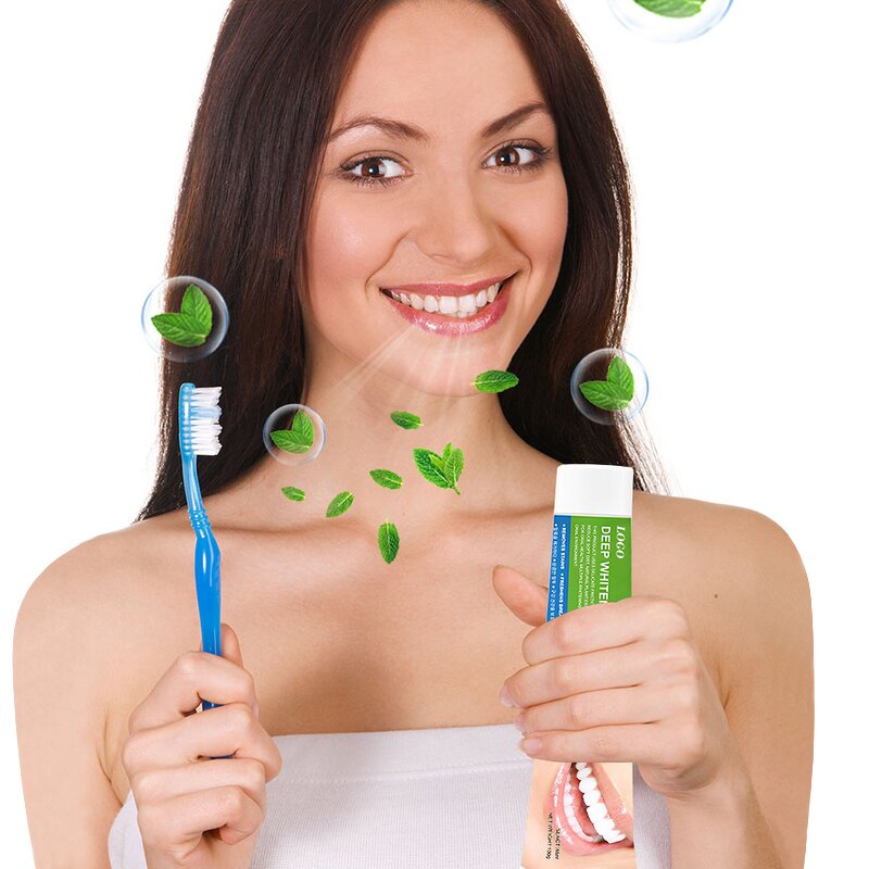 Natural Herbal Toothpaste Manufacturer - Cool Mint Aloe Vera Whitening Fluoride Free for Home Use