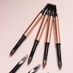 Vegan Waterproof Eyebrow Pencil Manufacturer - Double Head Long-Lasting Mineral Formula & OEM/ODM