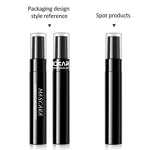 Mascara Container Manufacturer - 10ml Luxury Black Tube with Brush for Liquid Eyelash Makeup