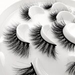 Faux Mink Eyelashes Manufacturer - 7 Pairs Lotus Plate, Thick Multi-Layer Lashes