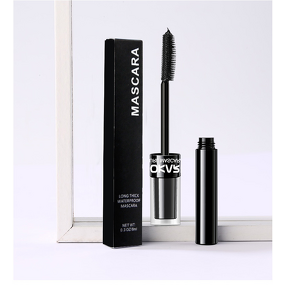 Mascara Container Manufacturer - 10ml Luxury Black Tube with Brush for Liquid Eyelash Makeup