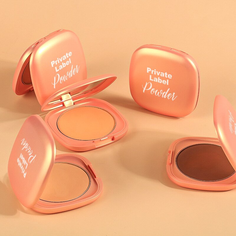 Bronzer Powder Manufacturer - Custom Logo 6-Color Palette for Oil Control & Contour