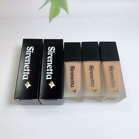 Mineral Liquid Foundation for Dark Skin - Custom Logo Waterproof Daily Use Makeup