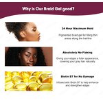 Hair Care Edge Gel Paste Manufacturer - Private Label, Matte Finish