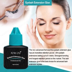 Eyelash Extension Glue Manufacturer - Waterproof, Fast Drying & Extra Strong Black Adhesive