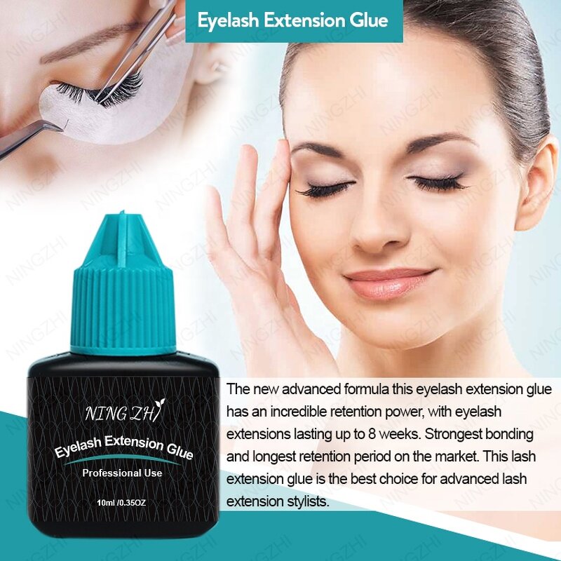 Eyelash Extension Glue Manufacturer - Waterproof, Fast Drying & Extra Strong Black Adhesive