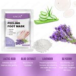 Foot Peel Mask Manufacturer - Natural Organic Exfoliating with Plant Extracts for Baby Soft Feet