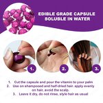 Hair Treatment Oil Manufacturer - Argan Oil Capsules with Vitamins C & E for Hair Repair