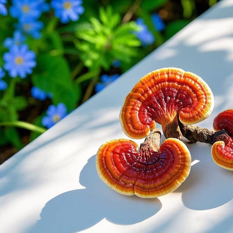 Reishi Mushroom Manufacturer - Organic Whole Plant Wild Red Reishi Sliced