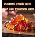 Peach Gum Manufacturer - 100% Pure Food Grade for Health & Skin Care